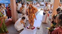 Uttar Bharat Yatra 2025 - Surat Camp, Day 1 (05 March 2025) Purna Kumbha Swagat by South Gujarat Sabha